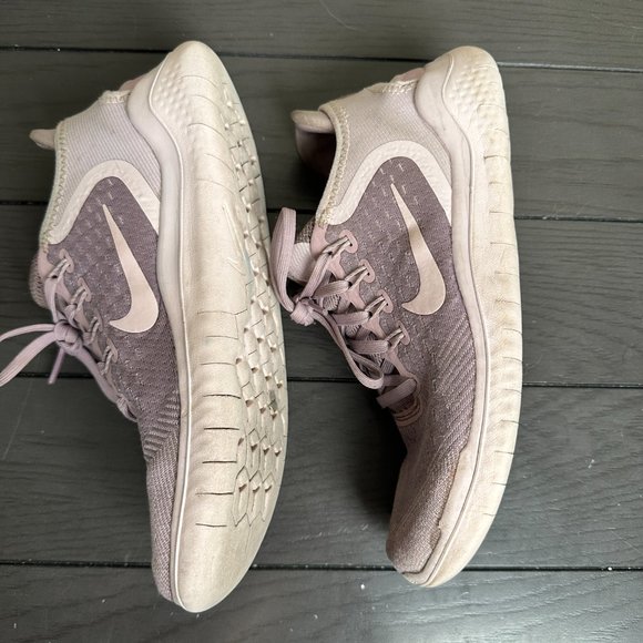 Nike Free Run 2018, Particle Rose- Women's Running Shoes, Size 8.5 - Picture 4 of 7